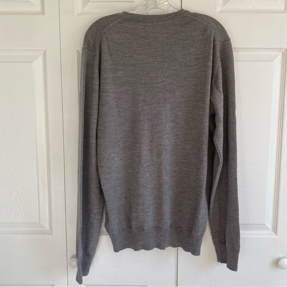 J. Lindberg 100% Merino Wool Lymann True Merino V Neck Long Sleeve Mens Size XL - Picture 7 of 13
